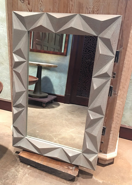 Cedar Diamond Mirror